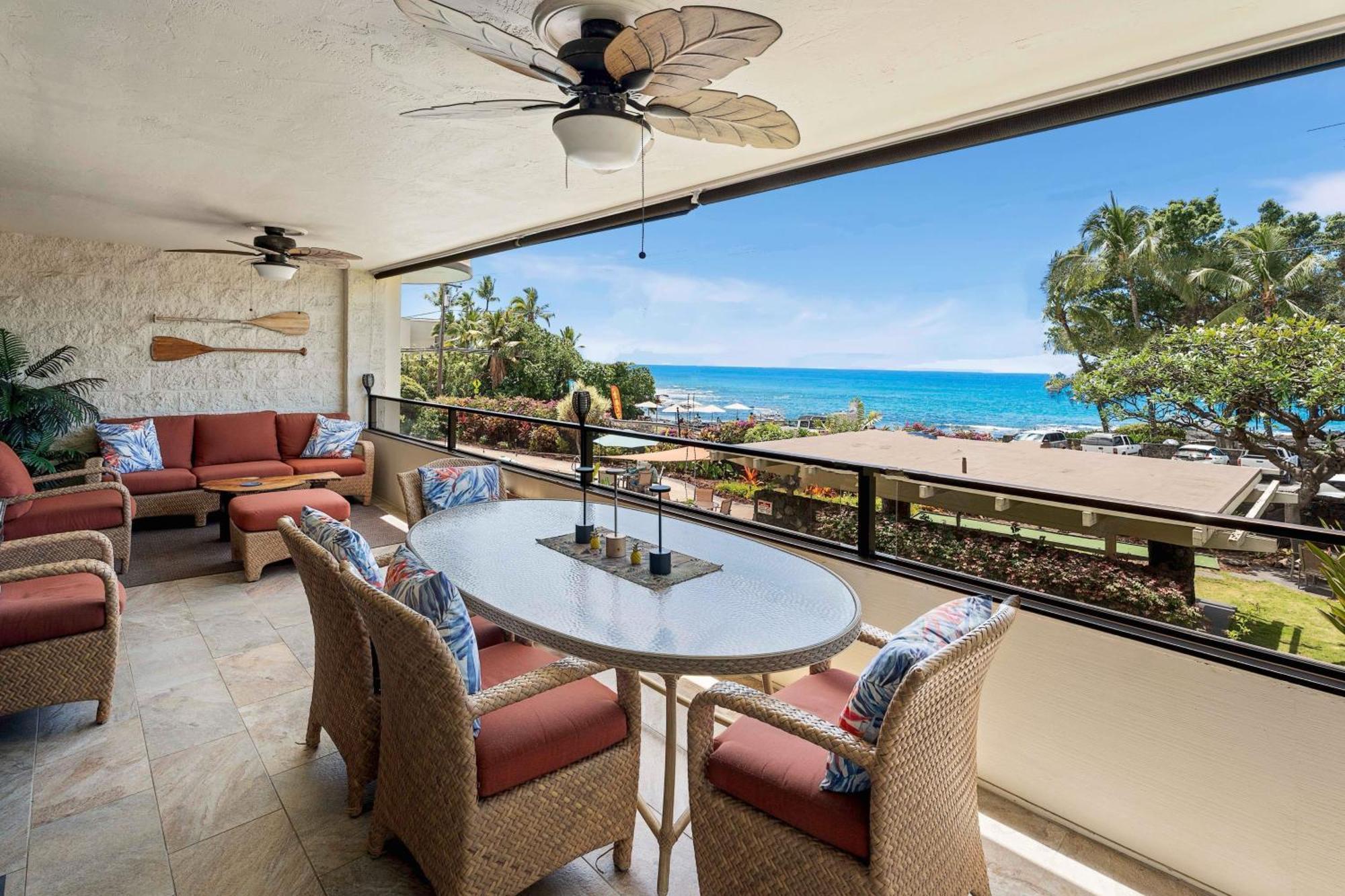 Direct Oceanview Paradise In A Luxury Condo 2B2B,Ac Kailua-Kona Extérieur photo